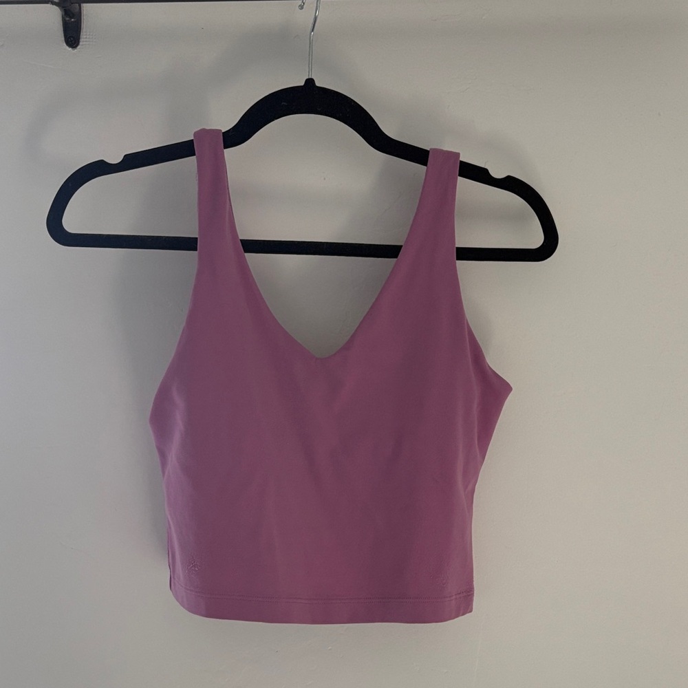 Athleta Pink Crop Top